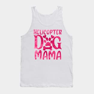 Helicopter Dog Mama Tank Top